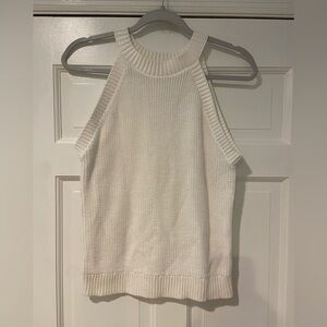 Old Navy Sleeveless Knit Sweater Tank – Size M – Ivory/Cream White